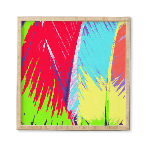 Rosie Brown Rainbow Palms Framed Wall Art