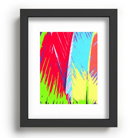Rosie Brown Rainbow Palms Recessed Framing Rectangle