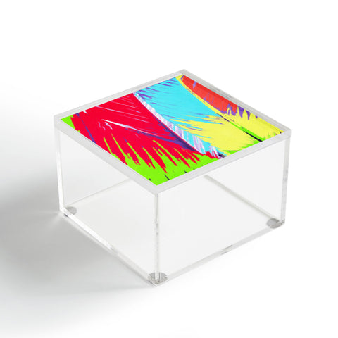 Rosie Brown Rainbow Palms Acrylic Box