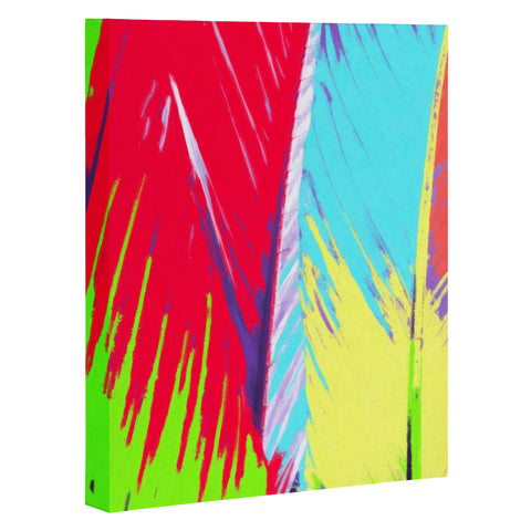 Rosie Brown Rainbow Palms Art Canvas
