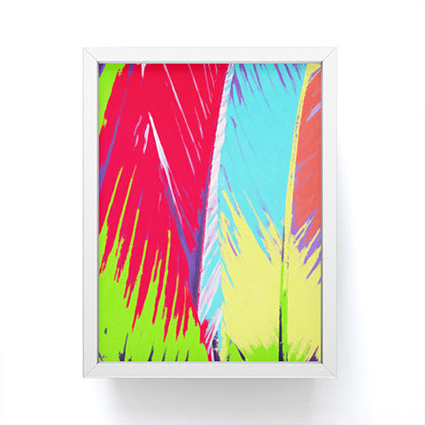 Rosie Brown Rainbow Palms Framed Mini Art Print