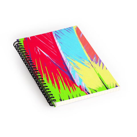 Rosie Brown Rainbow Palms Spiral Notebook