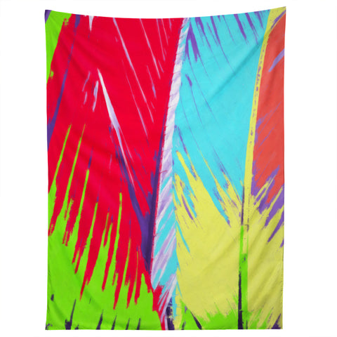 Rosie Brown Rainbow Palms Tapestry