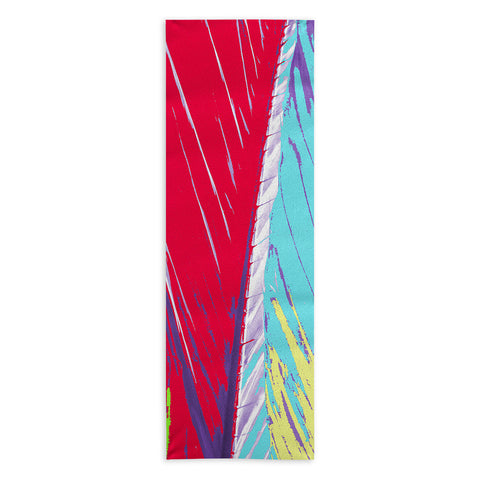Rosie Brown Rainbow Palms Yoga Towel