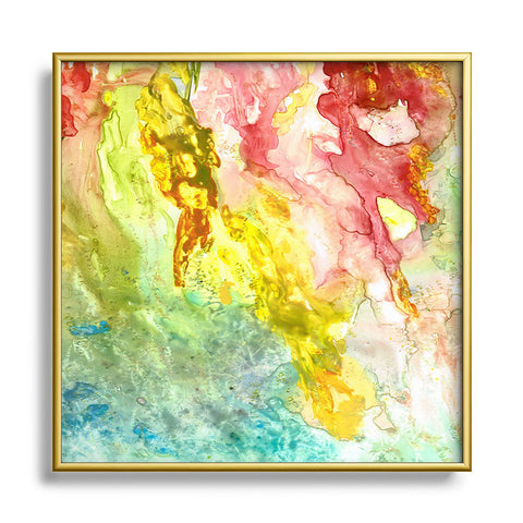 Rosie Brown Ray of light Metal Square Framed Art Print