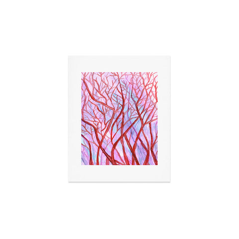 Rosie Brown Red Coral Art Print
