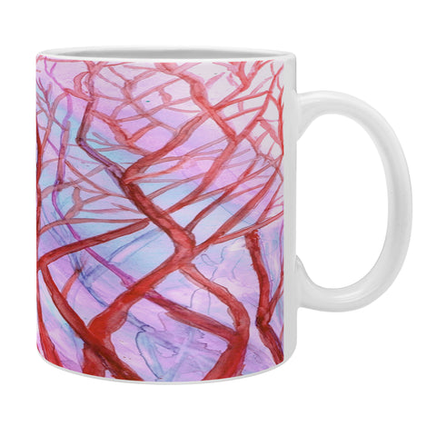 Rosie Brown Red Coral Coffee Mug