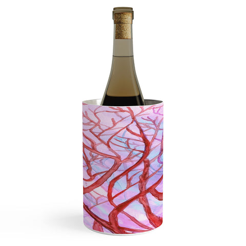 Rosie Brown Red Coral Wine Chiller