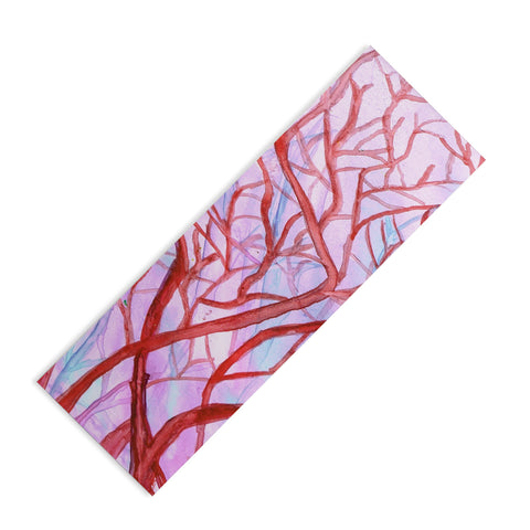Rosie Brown Red Coral Yoga Mat