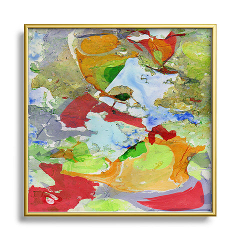 Rosie Brown Red Sails Metal Square Framed Art Print
