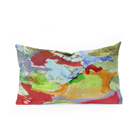 Rosie Brown Red Sails Oblong Throw Pillow
