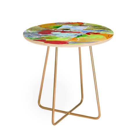 Rosie Brown Red Sails Round Side Table