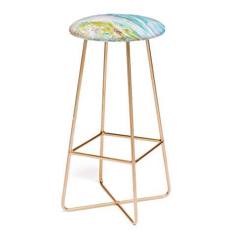 Rosie Brown Reflections In Watercolor Bar Stool