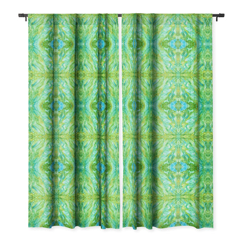Rosie Brown River Flow Blackout Window Curtain