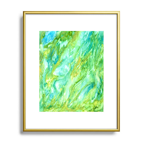 Rosie Brown River Flow Metal Framed Art Print