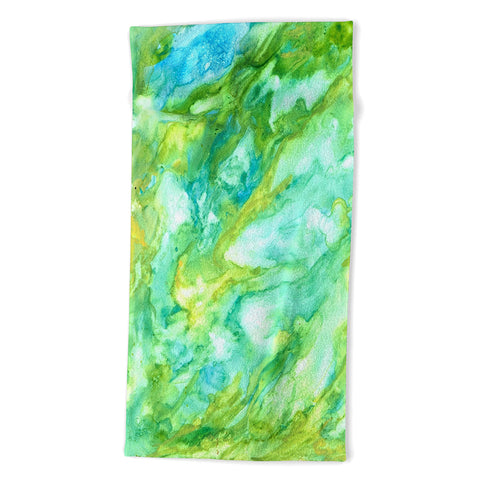 Rosie Brown River Flow Beach Towel