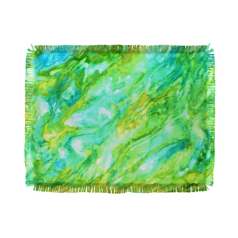 Rosie Brown River Flow Throw Blanket