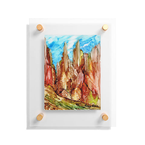 Rosie Brown Rocky Southwest Floating Acrylic Print