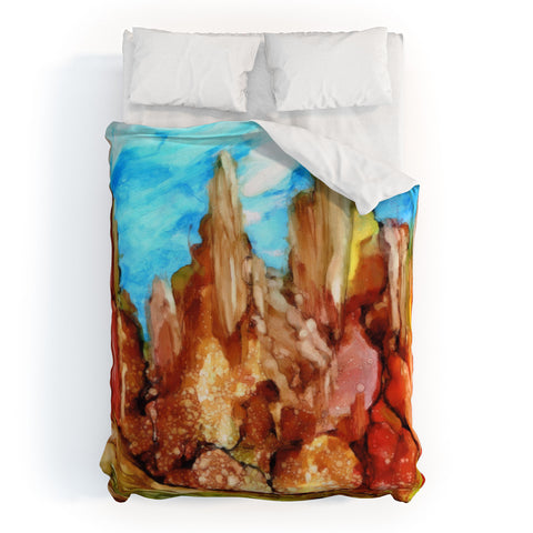 Rosie Brown Rocky Southwest Duvet Cover