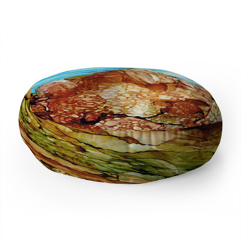 Rosie Brown Rocky Southwest Floor Pillow Round