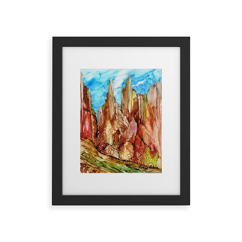 Rosie Brown Rocky Southwest Framed Art Print