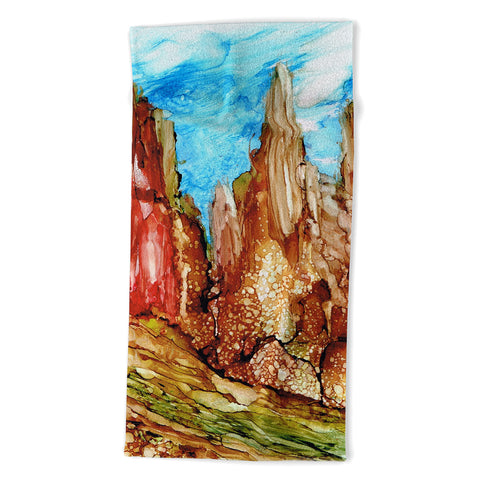 Rosie Brown Rocky Southwest Beach Towel
