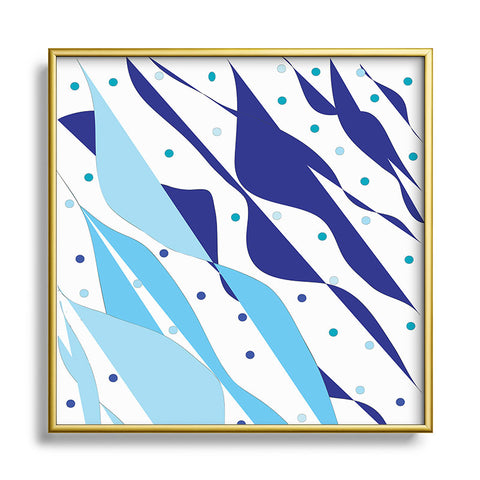 Rosie Brown Sail With Me Metal Square Framed Art Print