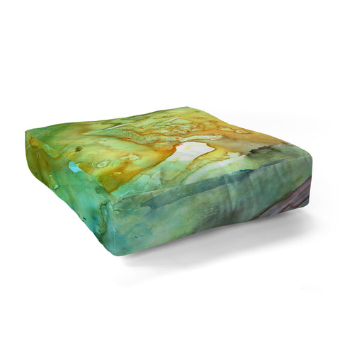 Rosie Brown Sea Fantasy Floor Pillow Square