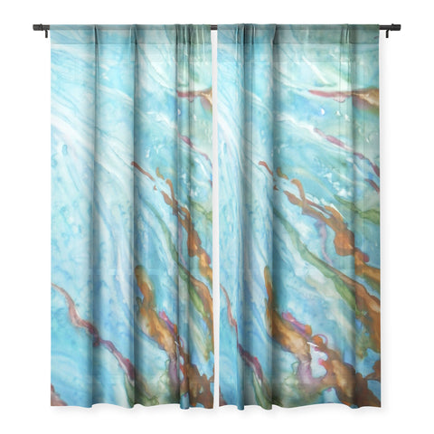 Rosie Brown Sea Sculptures Sheer Non Repeat