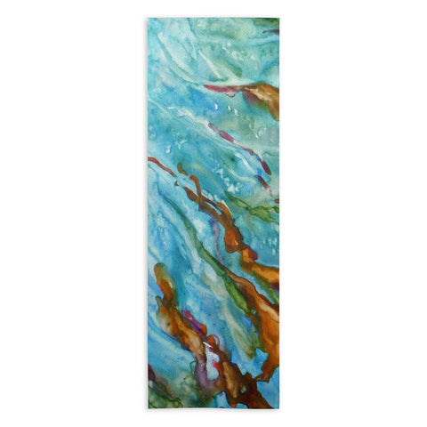 Rosie Brown Sea Sculptures Yoga Towel