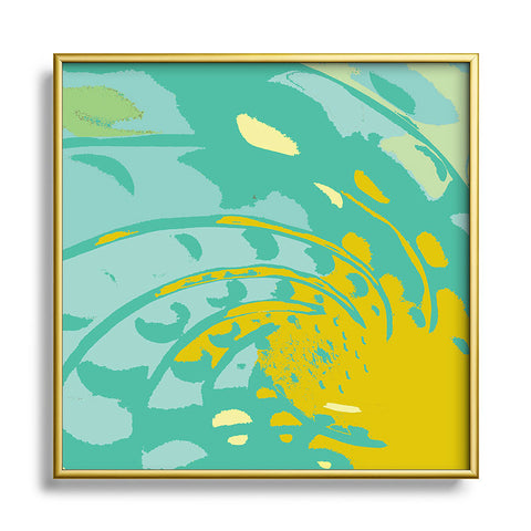 Rosie Brown Sea Treasure Square Metal Framed Art Print