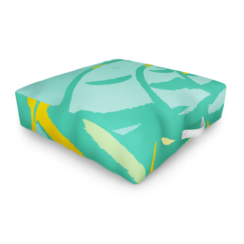 Rosie Brown Sea Treasure Outdoor Floor Cushion