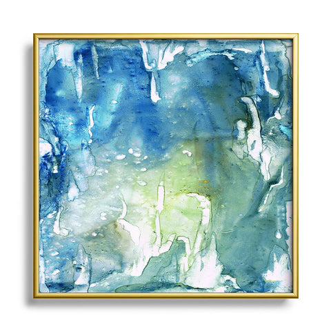 Rosie Brown Sea World Metal Square Framed Art Print