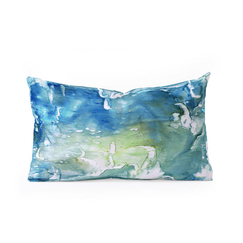 Rosie Brown Sea World Oblong Throw Pillow