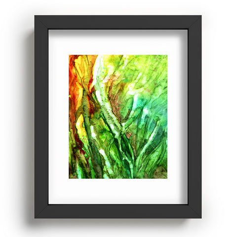 Rosie Brown Seagrass Recessed Framing Rectangle