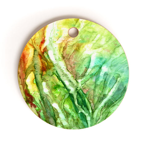 Rosie Brown Seagrass Cutting Board Round