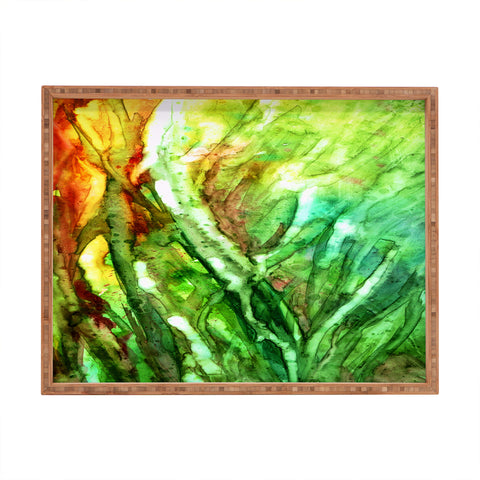 Rosie Brown Seagrass Rectangular Tray