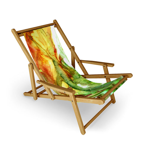 Rosie Brown Seagrass Sling Chair