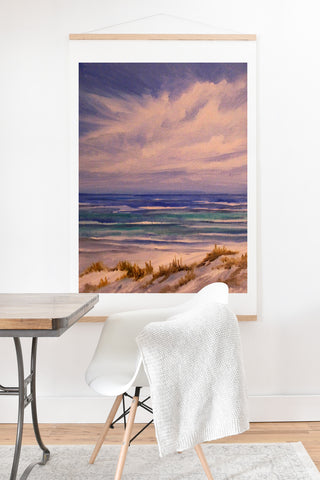Rosie Brown Seascape 1 Art Print And Hanger