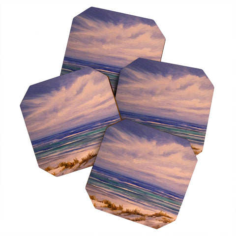 Rosie Brown Seascape 1 Coaster Set
