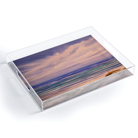 Rosie Brown Seascape 1 Acrylic Tray
