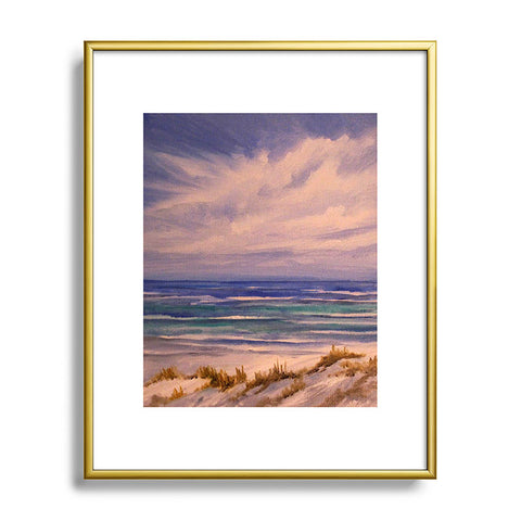Rosie Brown Seascape 1 Metal Framed Art Print