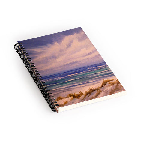 Rosie Brown Seascape 1 Spiral Notebook