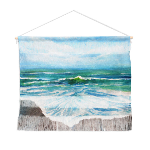 Rosie Brown Seashore Foam Wall Hanging Landscape