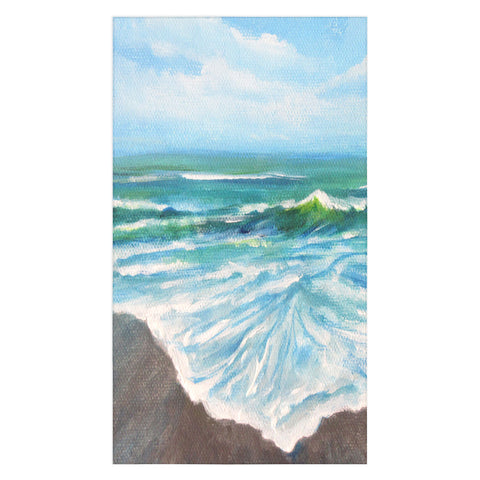 Rosie Brown Seashore Foam Tablecloth