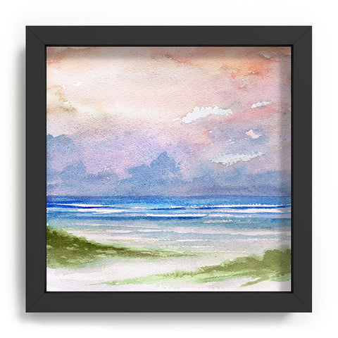 Rosie Brown Seashore Sunset Recessed Framing Square