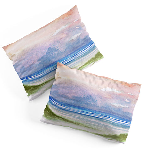 Rosie Brown Seashore Sunset Pillow Shams