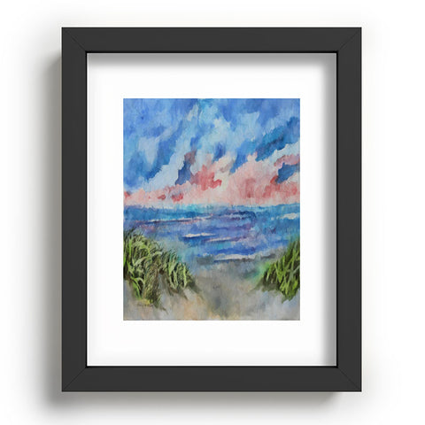 Rosie Brown Sensual Sunset Batik Recessed Framing Rectangle