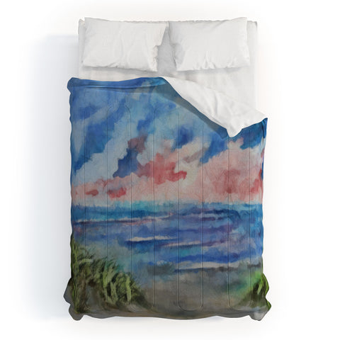 Rosie Brown Sensual Sunset Batik Comforter