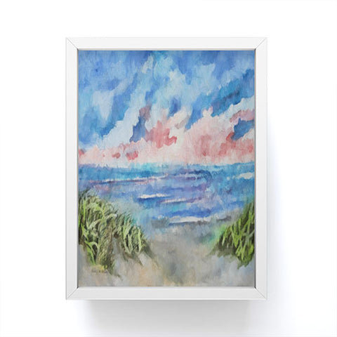 Rosie Brown Sensual Sunset Batik Framed Mini Art Print